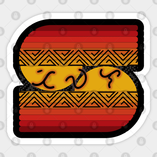 Baybayin word Tiwala (trust) Sticker by Pirma Pinas